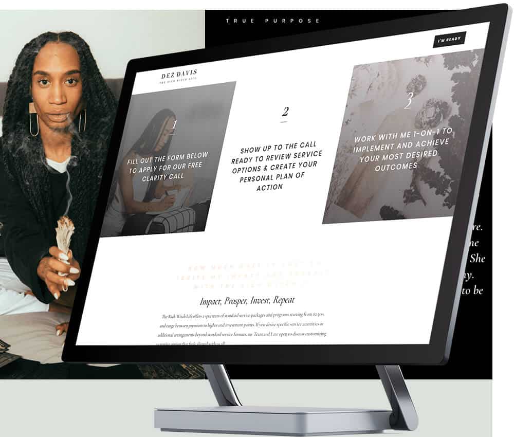 dezdavis web design testimonials dez